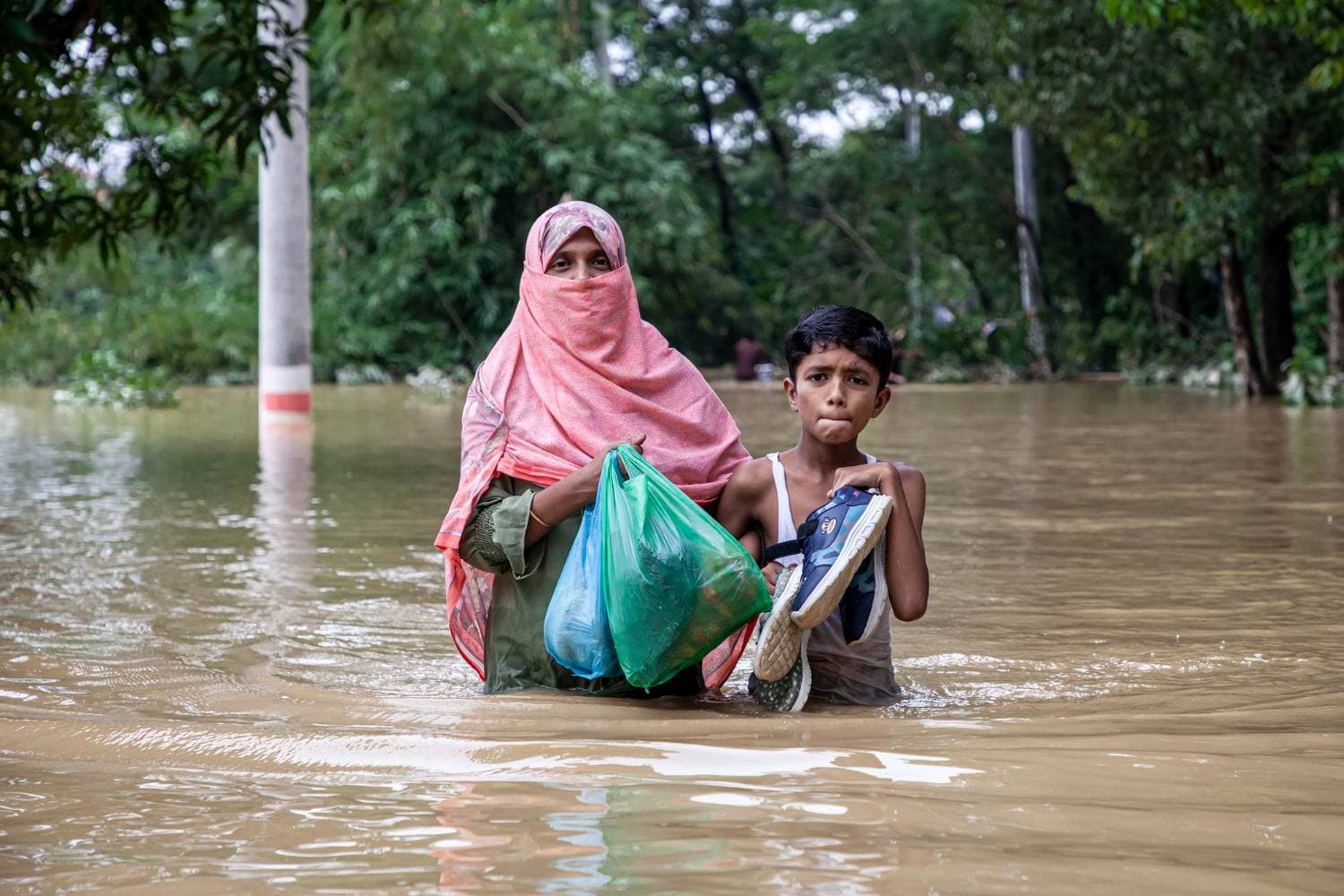 Flood Relief for Tribal Hamlets